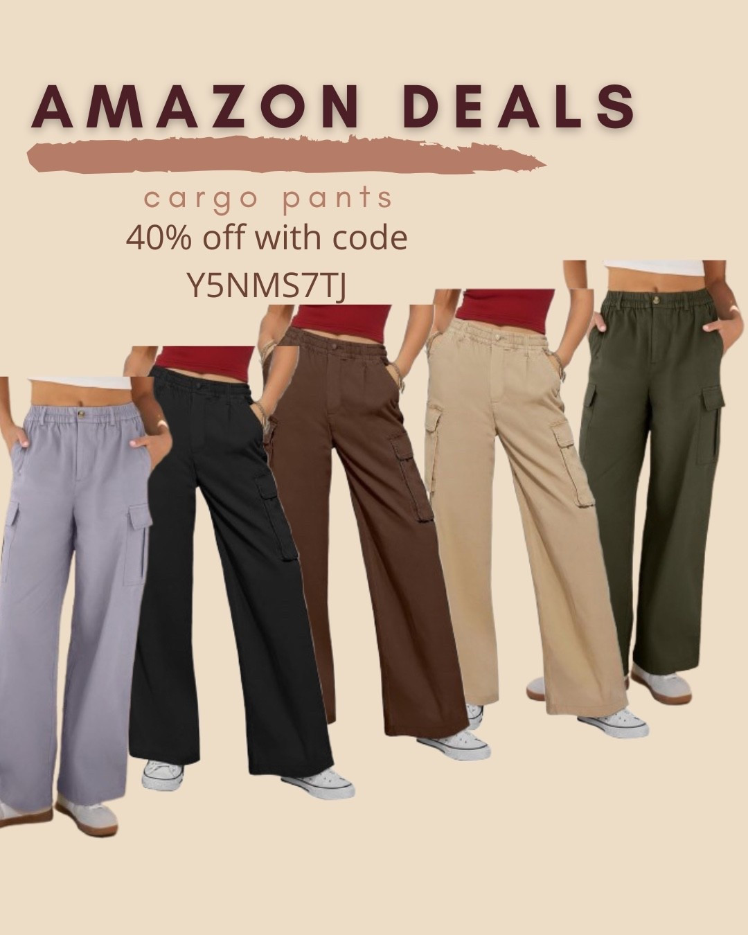$12 ends 7/3

Amazon fashion
Amazon deals
Cargo pants

#LTKSaleAlert