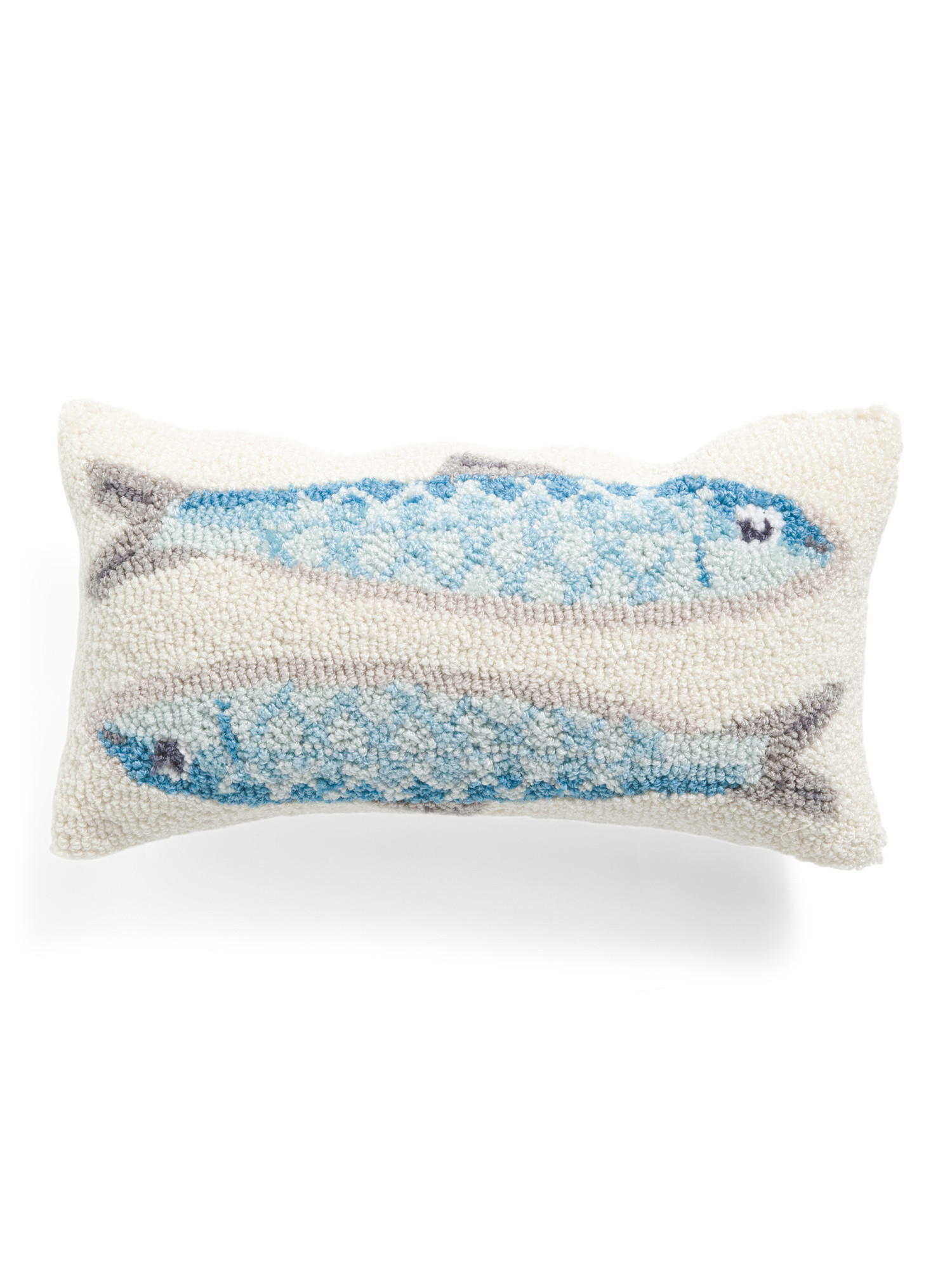 9x16 Sardines Hooked Pillow | Home | Marshalls | Marshalls