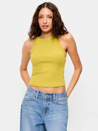 Snug Crop Tank Top | Old Navy (US)