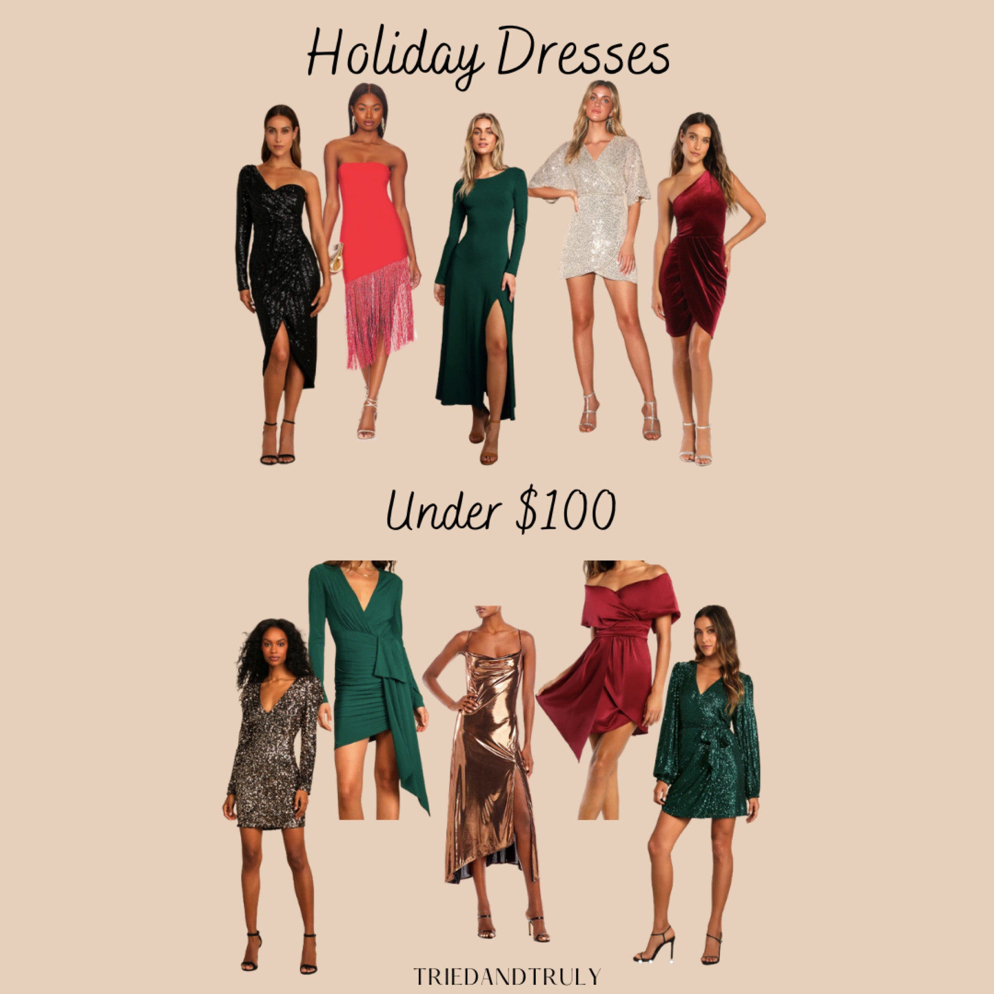 Holiday party dress finds for under $100

Perfect for Christmas, NYE, or a holiday party.

Holiday dress

#LTKstyletip #LTKSeasonal #LTKHoliday