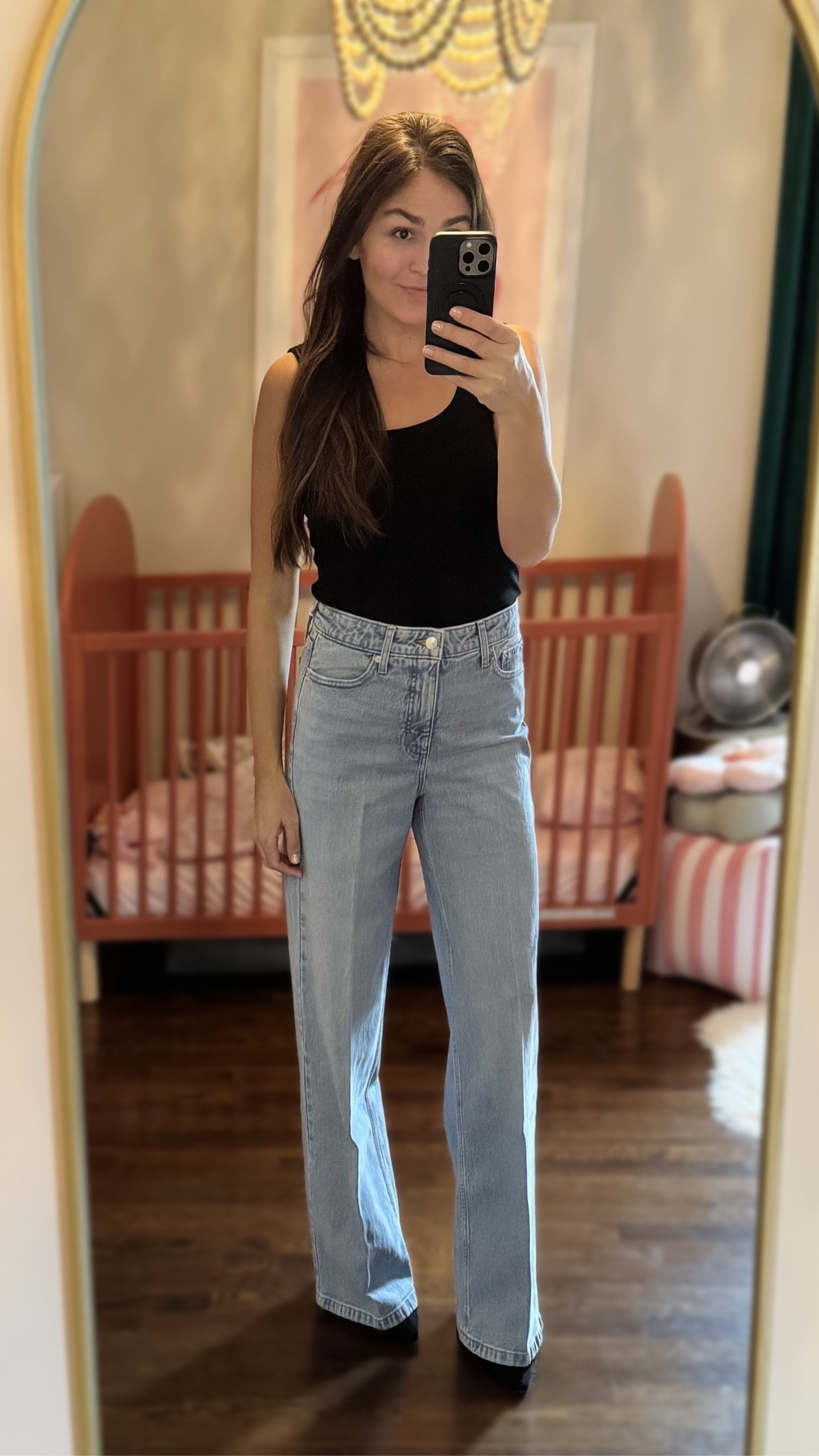 CALLING ALL TALL GIRLS 🗣️ I’m 5’9” and wearing 3.5” heels with these  jeans. 🙌 Wearing a size 4 long in the video but I exchanged for a 2 long. I’m typically a 4/6 so these run large. Only $30! Two washes.

Comes in short, regular, and tall. I found there to be a vast difference between the regular and tall. I didn’t like where the regulars hit so I returned!

Wide leg jeans, Walmarts finds, Walmart fashionn

#LTKTall