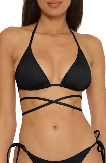 Becca Color Code Wraparound Triangle Bikini Top | Nordstrom | Nordstrom