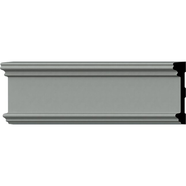 Ekena Millwork 5/8-in x 3-in x 7-ft 10-1/2-in Primed Polyurethane Chair Rail Moulding | Lowe's
