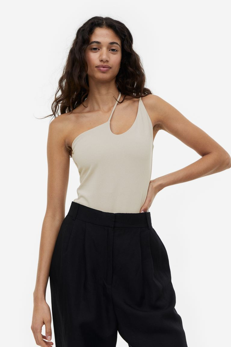 One-shoulder Thong Bodysuit | H&M (US + CA)