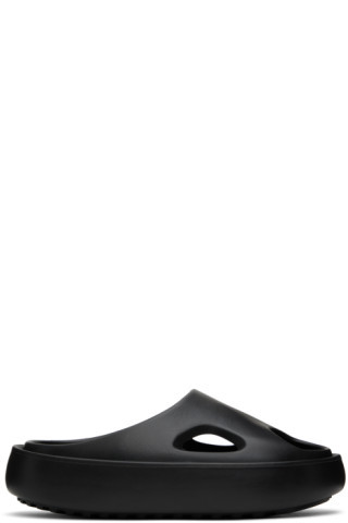 Black Magma Sandals | SSENSE