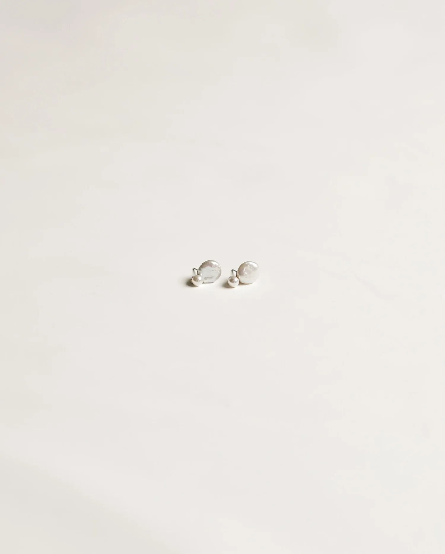 Double Pearl Stud by A.B. ELLIE Bridal Accessories — A.B. ELLIE | A.B. ELLIE