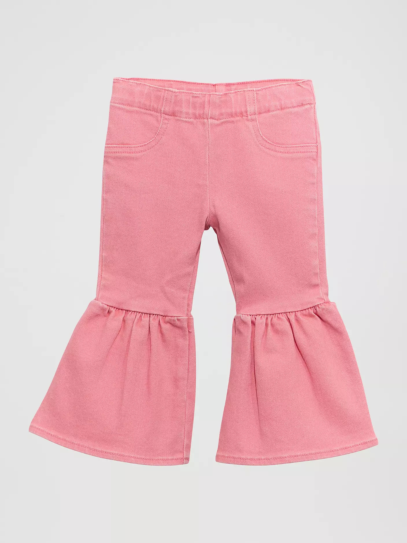 Little Girl's Vibrant Ruffle Leg Flare Jean | Wrangler