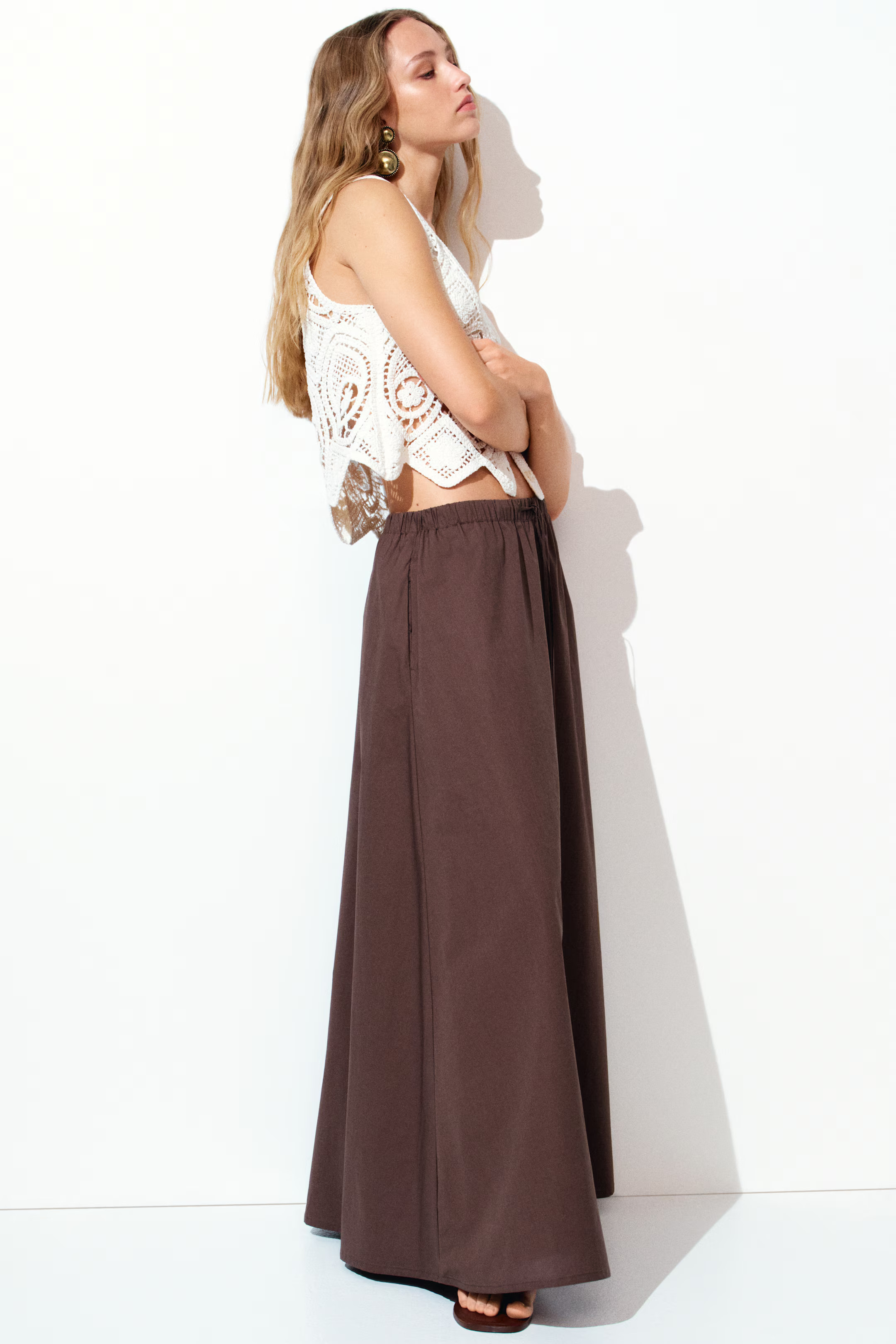 Circular maxi skirt | H&M (UK, MY, IN, SG, PH, TW, HK)
