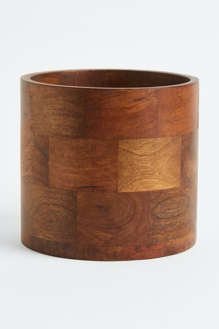 Large Wooden Plant Pot | H&M (US + CA)