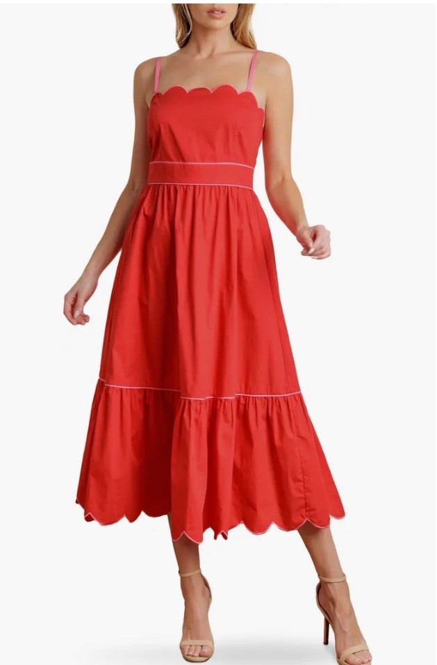 Wedding Guest dress - ON SALE, reg $128; also comes in blue; great for Fourth of July too! 


#LTKWedding #LTKU #LTKOver40 #july4th #fourthofjuly #nordstromrack #salefinds #LTKSeasonal #dress #reddress #scallopdress


#LTKSaleAlert #LTKFindsUnder100 #LTKStyleTip