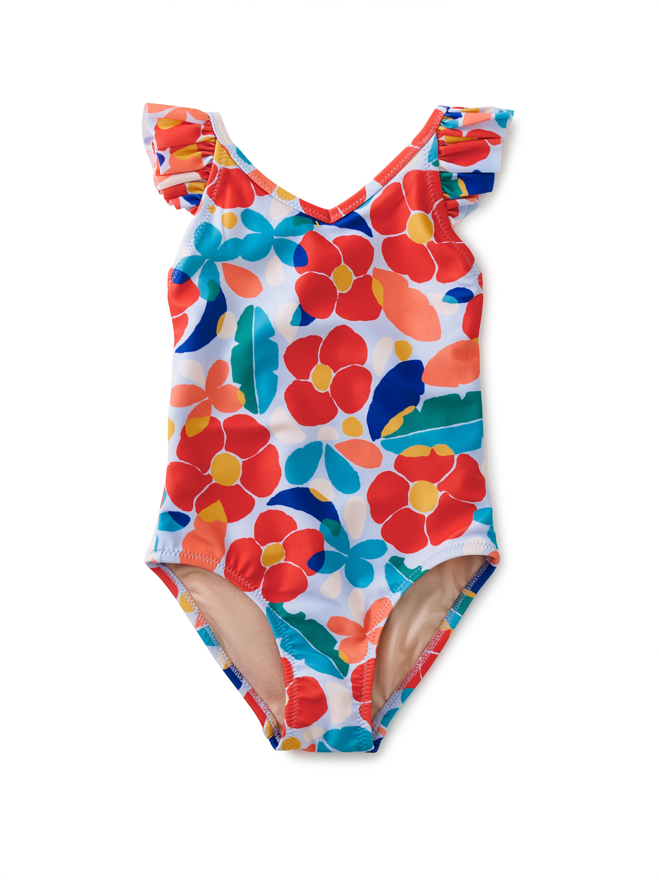 Ruffle One-Piece Swimsuit | Tea Collection