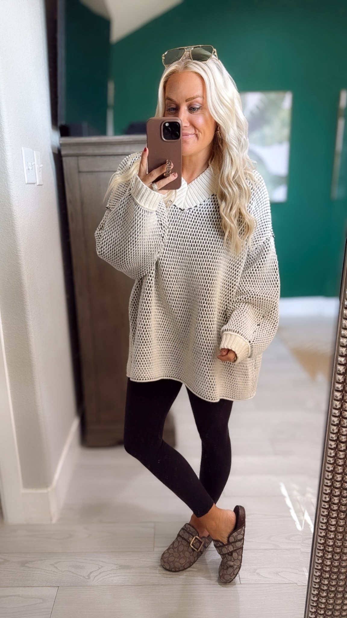 Fall outfit inspo , what I wore for our podcast episode , sweater is on sale - size small 

#LTKSeasonal #LTKStyleTip #LTKFindsUnder50