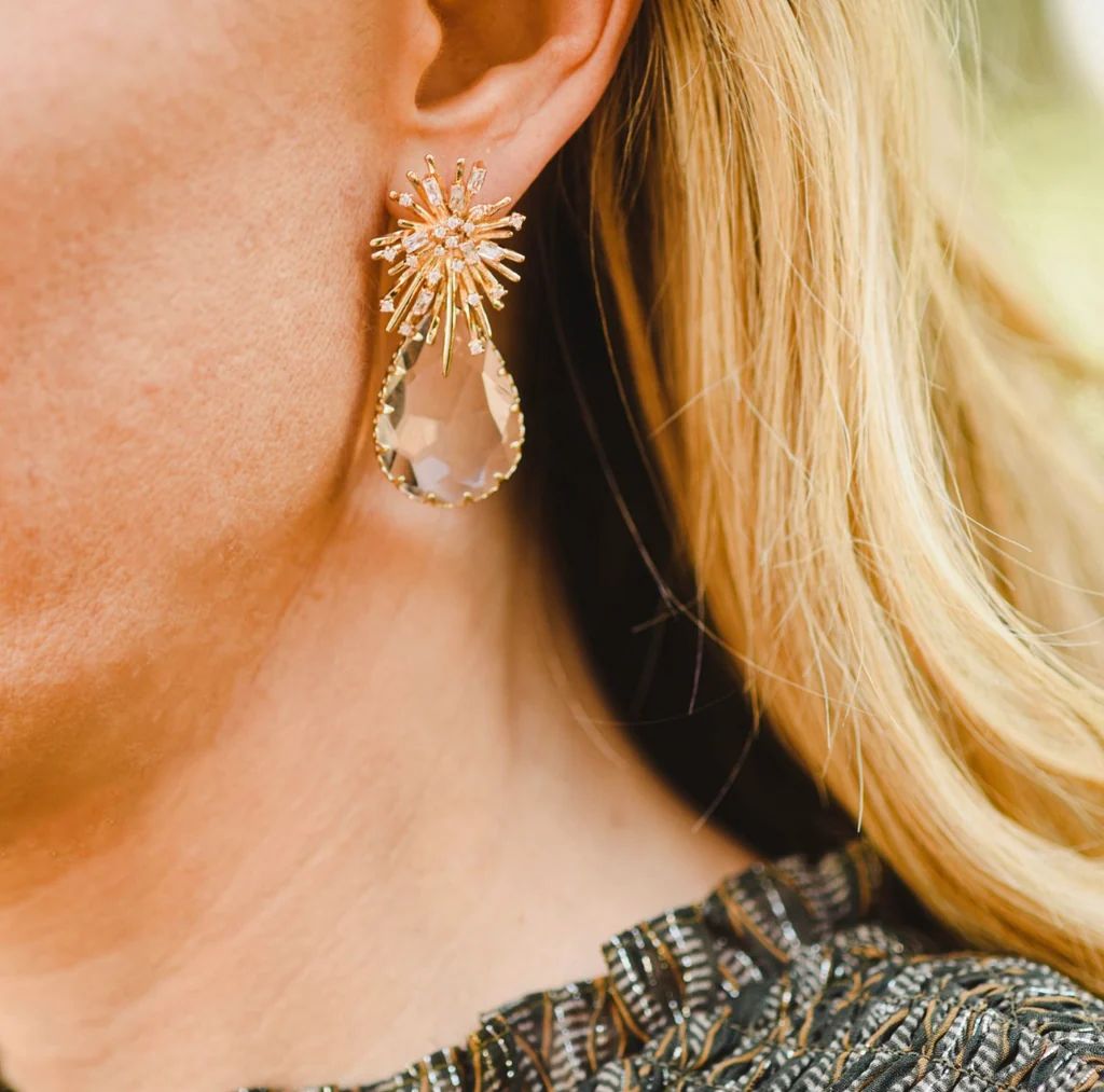 Champagne Drop Earrings | Erin McDermott Jewelry
