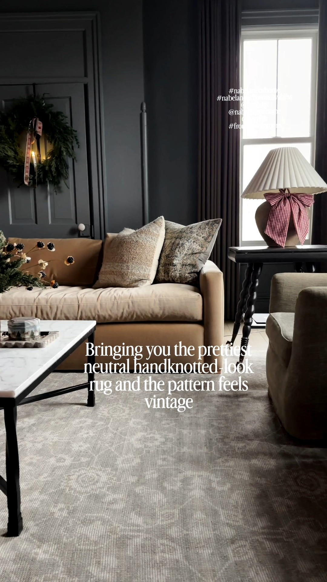 This rug @nabelanoorhome completely changed the mood in my living room. The neutral palette makes it so easy to move around the house, but what really gets me are the soft, subtle colors. They’re muted in the best way so nothing feels loud or busy. And that floral pattern-it’s the kind that feels timeless, not trendy. It adds just enough detail to make the room feel finished without taking over. It just works, no matter where you put it.

#wayfairpartner #ad #wayfair @wayfair 

#nabelanoorhome #nabelanoorhomexlivabliss @livabliss @nabelanoorhome @wayfair 


#LTKCyberWeek #LTKHome #LTKGiftGuide