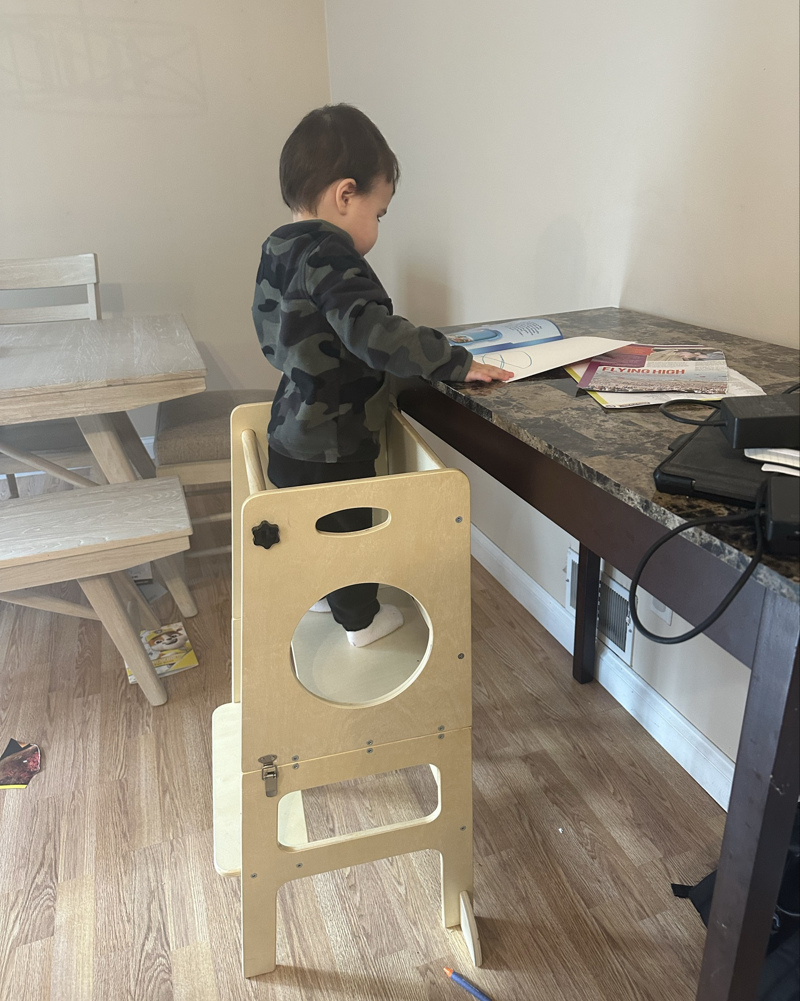 help stand for toddlers! we love this one because it has a chalkboard, and can turn into a little desk!

#LTKKids #LTKFamily #LTKHome