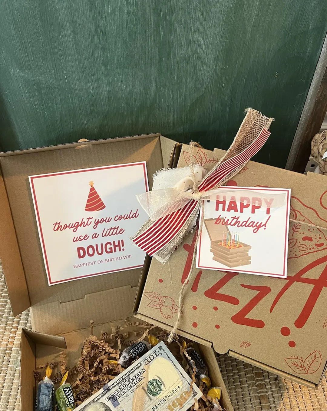 Happy Birthday Thought You Could Use a Little Dough | DIGITAL DOWNLOAD | Birthday Gift Tag Bundle... | Etsy (US)