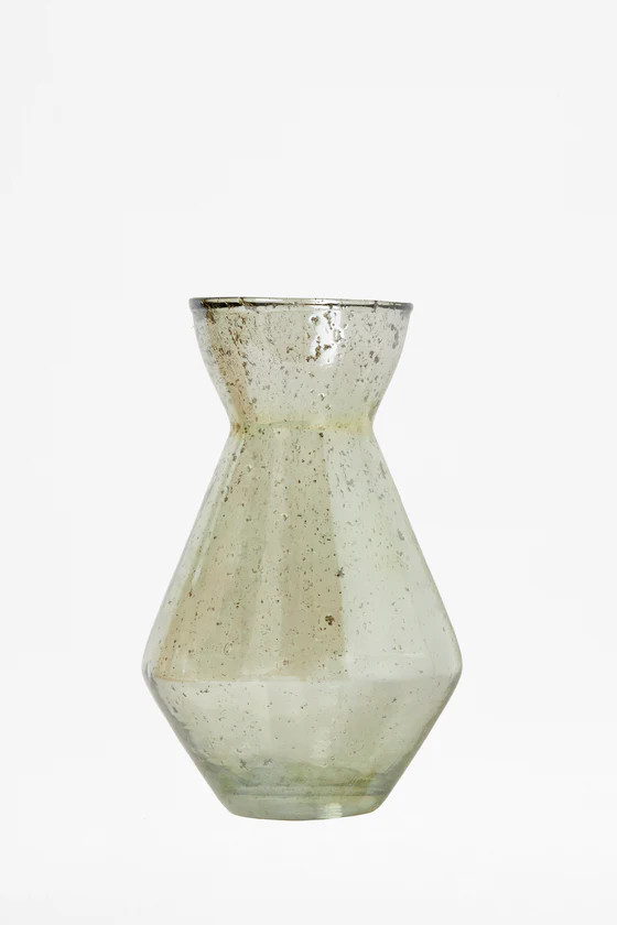 Small Luxe Green Trumpet Vase | French Connection (UK)