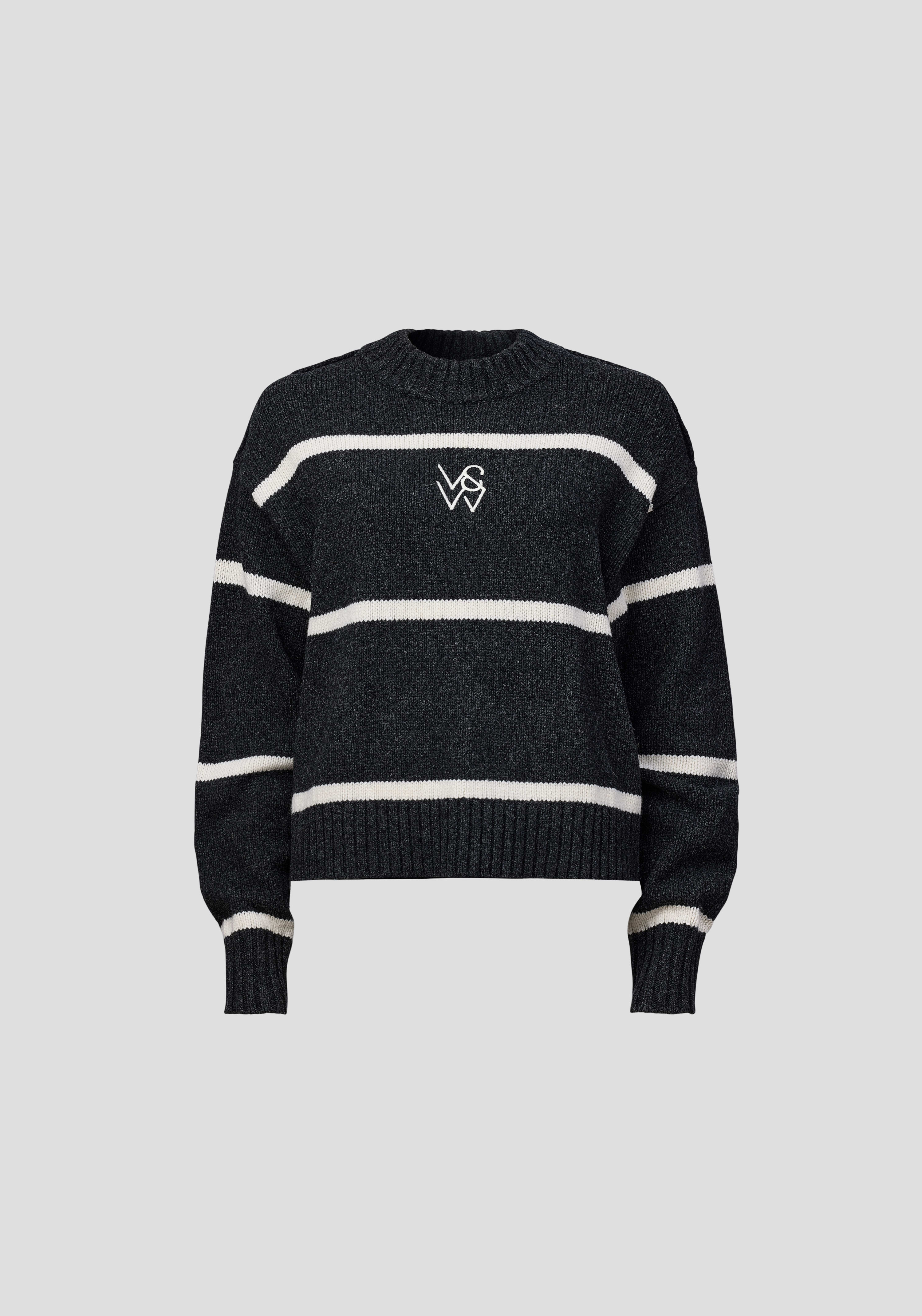 Invictus Knit IN GREY | KNITWEAR | VIKTORIA & WOODS | Viktoria & Woods