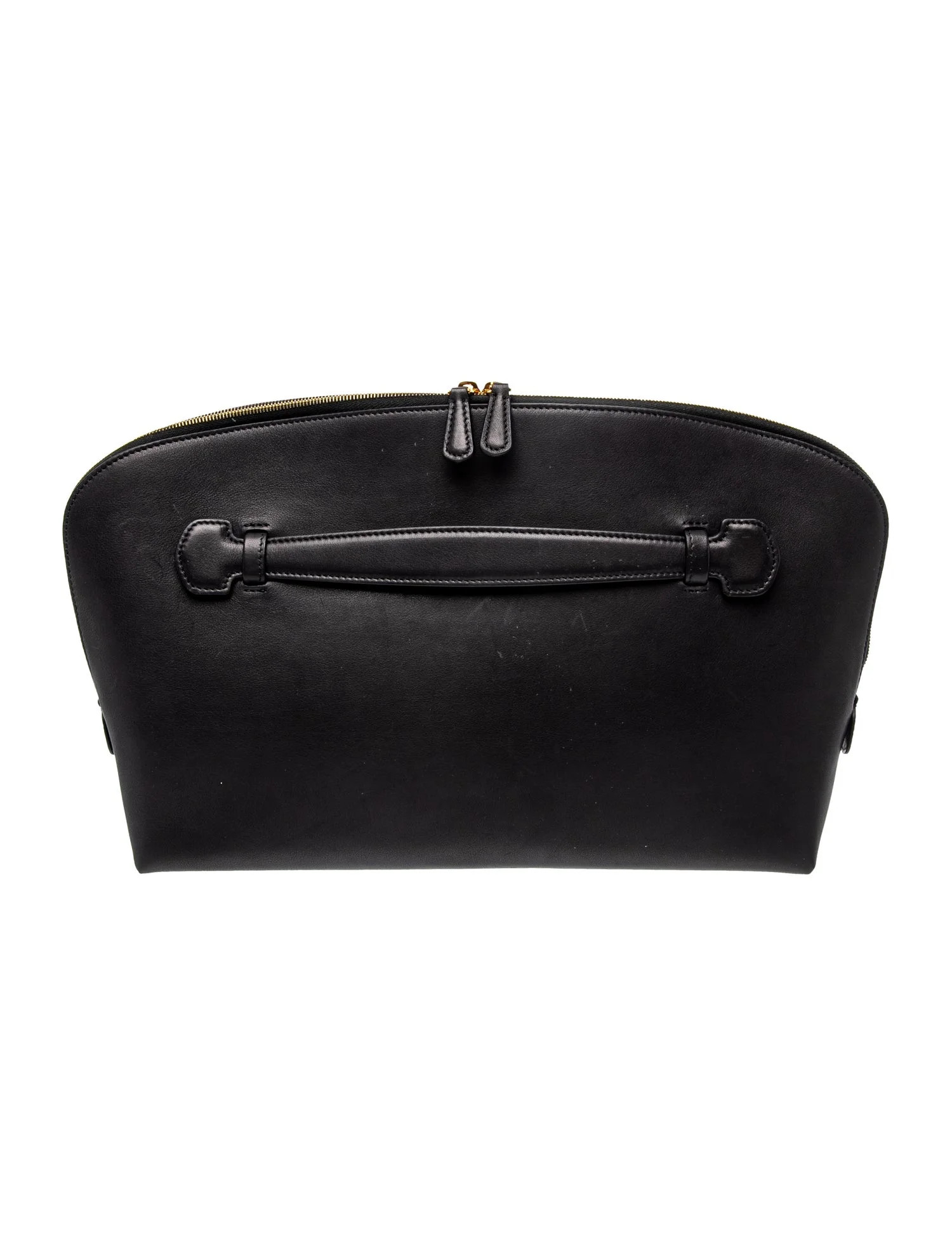 The Row Leather Ellie - Black Evening Bags, Handbags - THR200511 | The RealReal | The RealReal