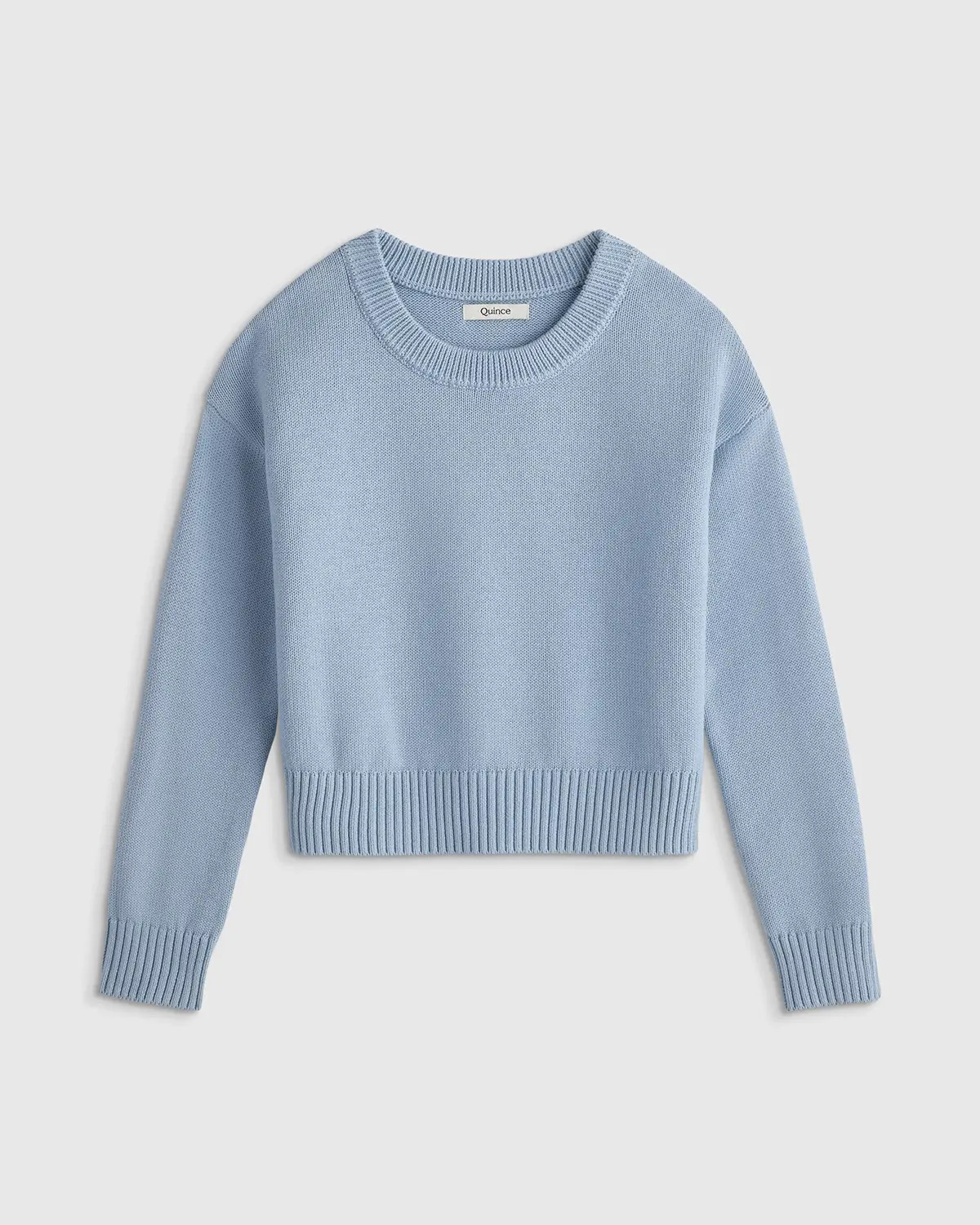 100% Organic Cotton Crewneck Sweater | Quince