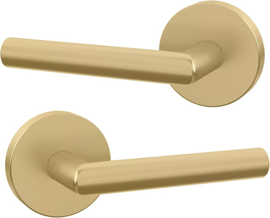 Mega Handles Dummy I Lever Door Lock Handle Set for Closet or French Doors I Single Side, Non-Tur... | Amazon (US)