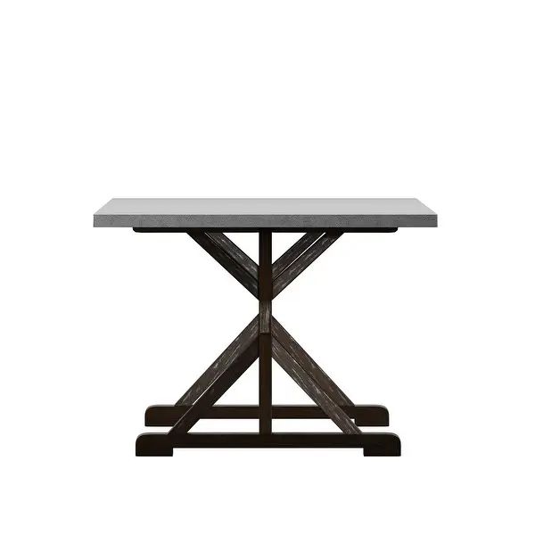 Trumbull Stainless Steel Dining Table by iNSPIRE Q Bold - Espresso | Bed Bath & Beyond