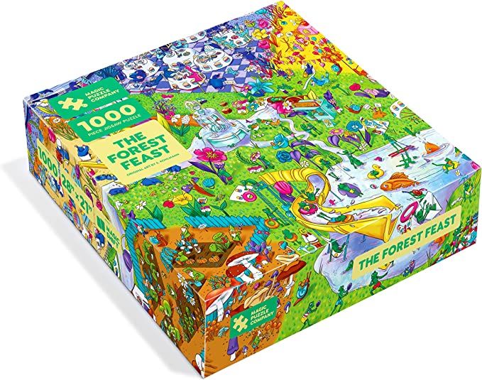 The Forest Feast • 1000 Piece Jigsaw Puzzle from The Magic Puzzle • Series Two | Amazon (US)