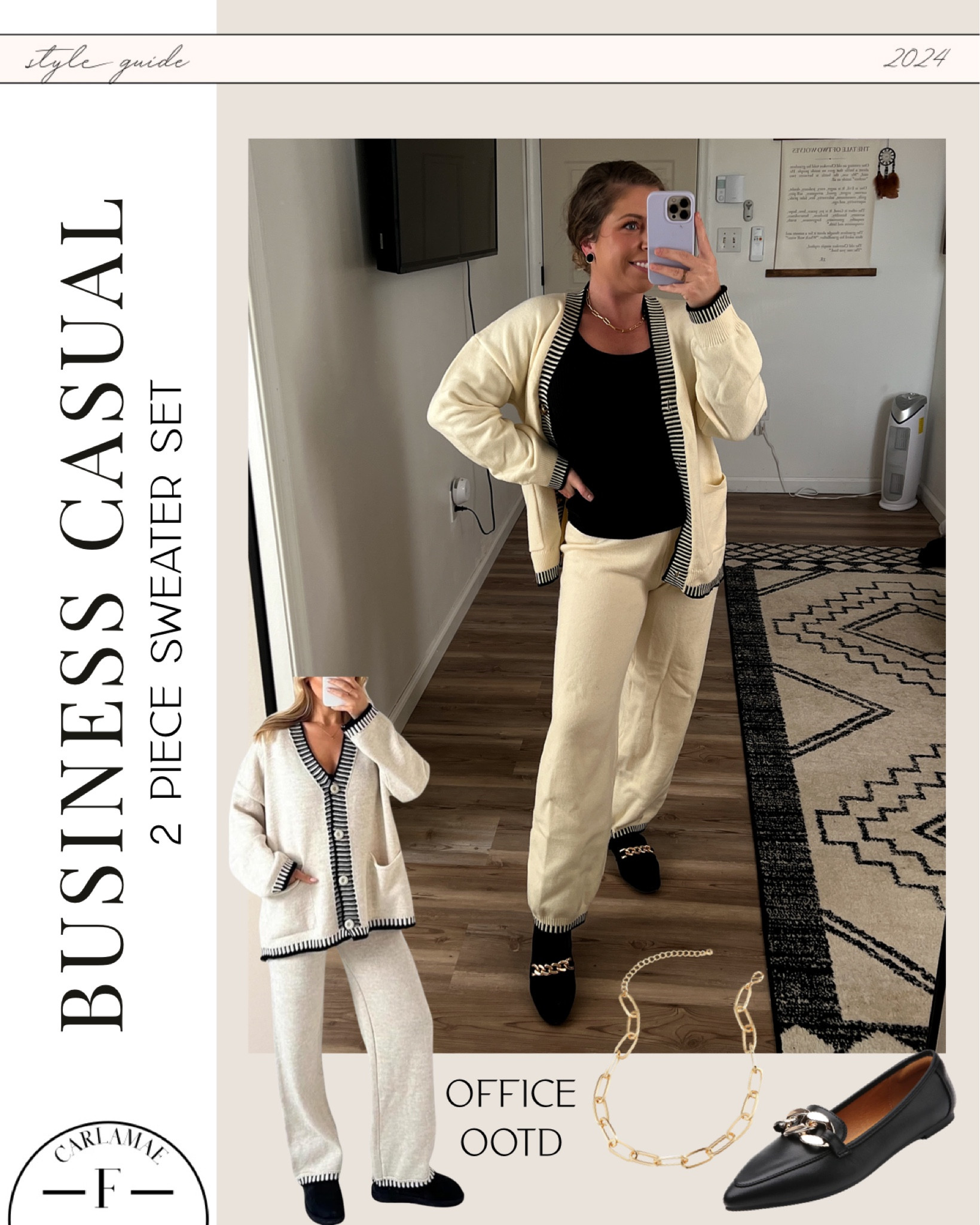 On sale for under $40!!! 

2 piece sweater set, women’s mules, women’s loafers, business casual shoes, office wear, office outfit, loungewear, comfy set, office style, amazon fashion 

#LTKWorkwear #LTKFindsUnder50 #LTKSaleAlert