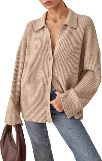 Reformation Fantino Recycled Cashmere Blend Cardigan | Nordstrom | Nordstrom
