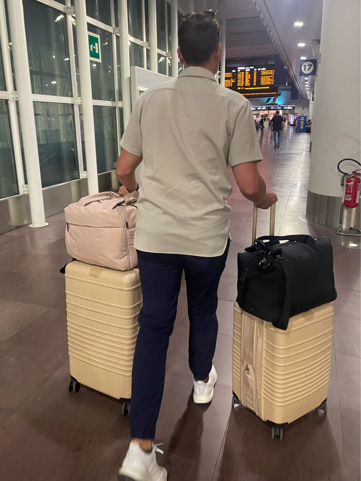 His and hers luggage for our two week trip to Italy 

#LTKmens #LTKitbag #LTKtravel