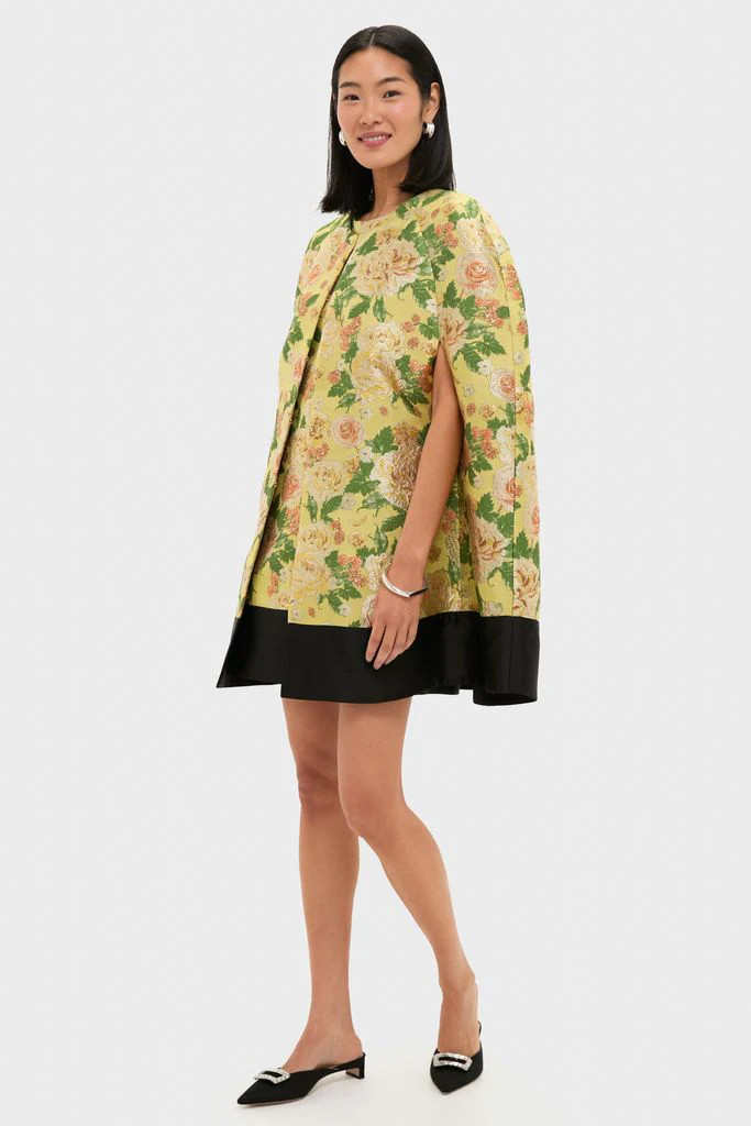 Chrysanthemum Jacquard Noel Cape | Tuckernuck (US)