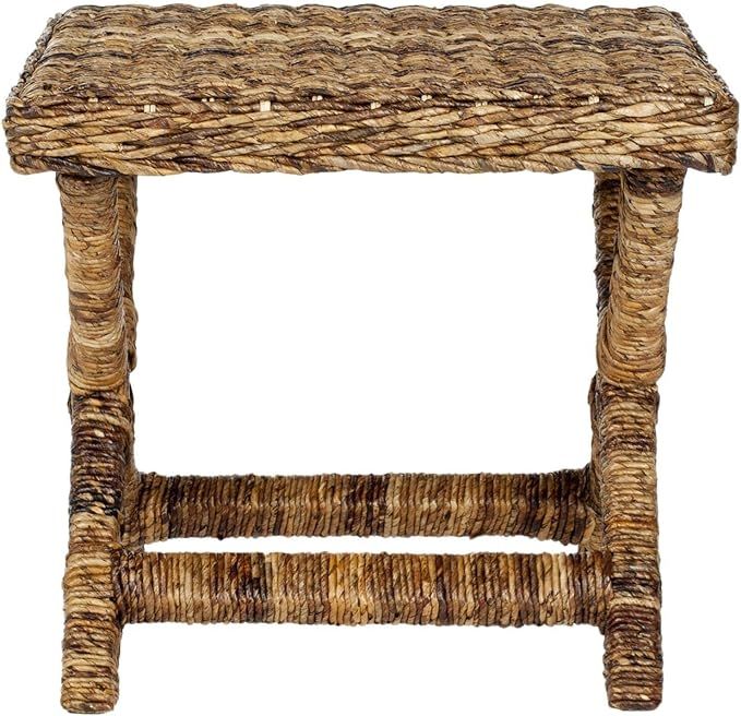 Safavieh Home Collection Manor Wicker Bench, Natural | Amazon (US)