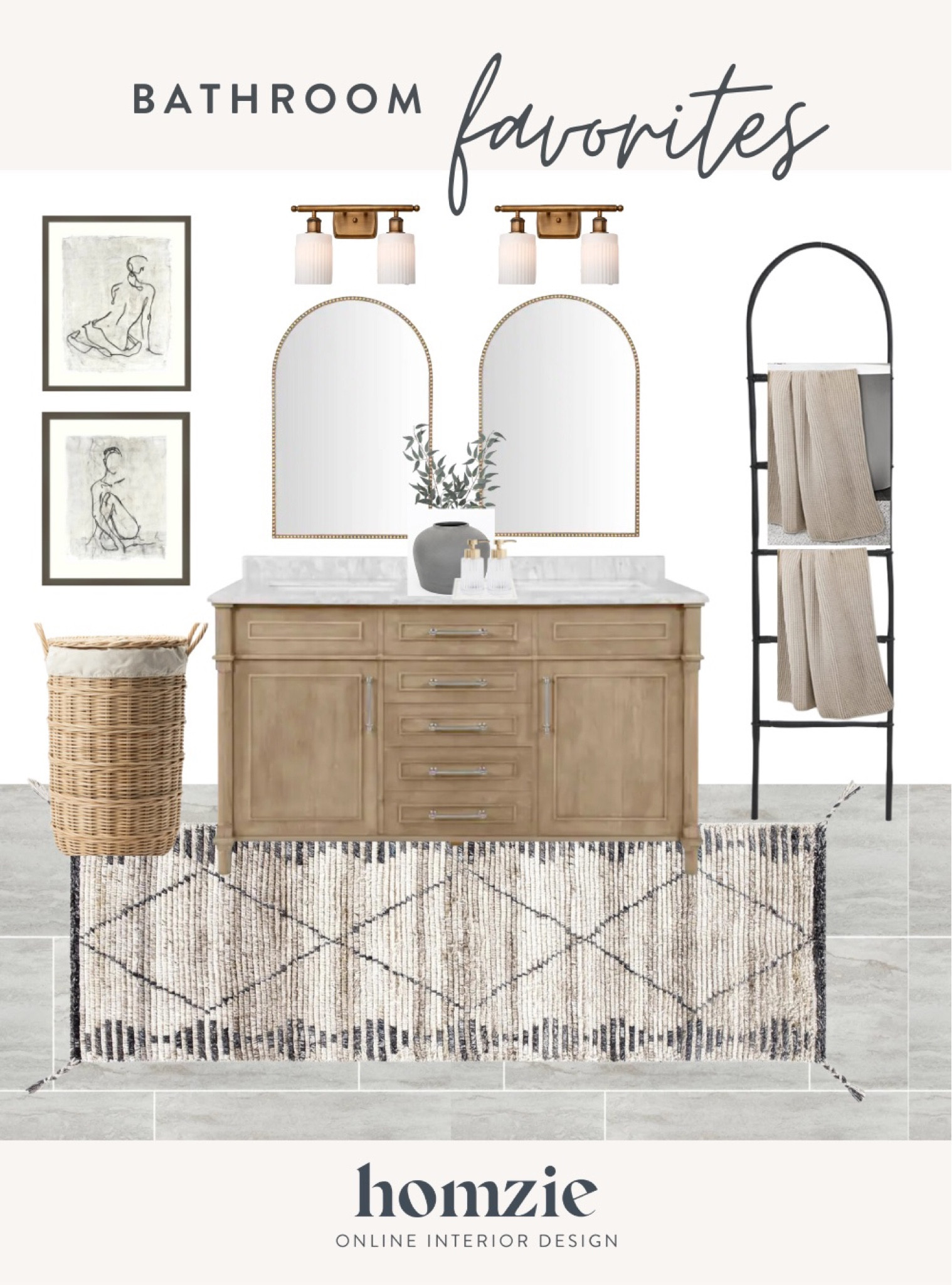 A few bathroom favorites! Love this modern farmhouse design! 

#LTKunder100 #LTKFind #LTKhome