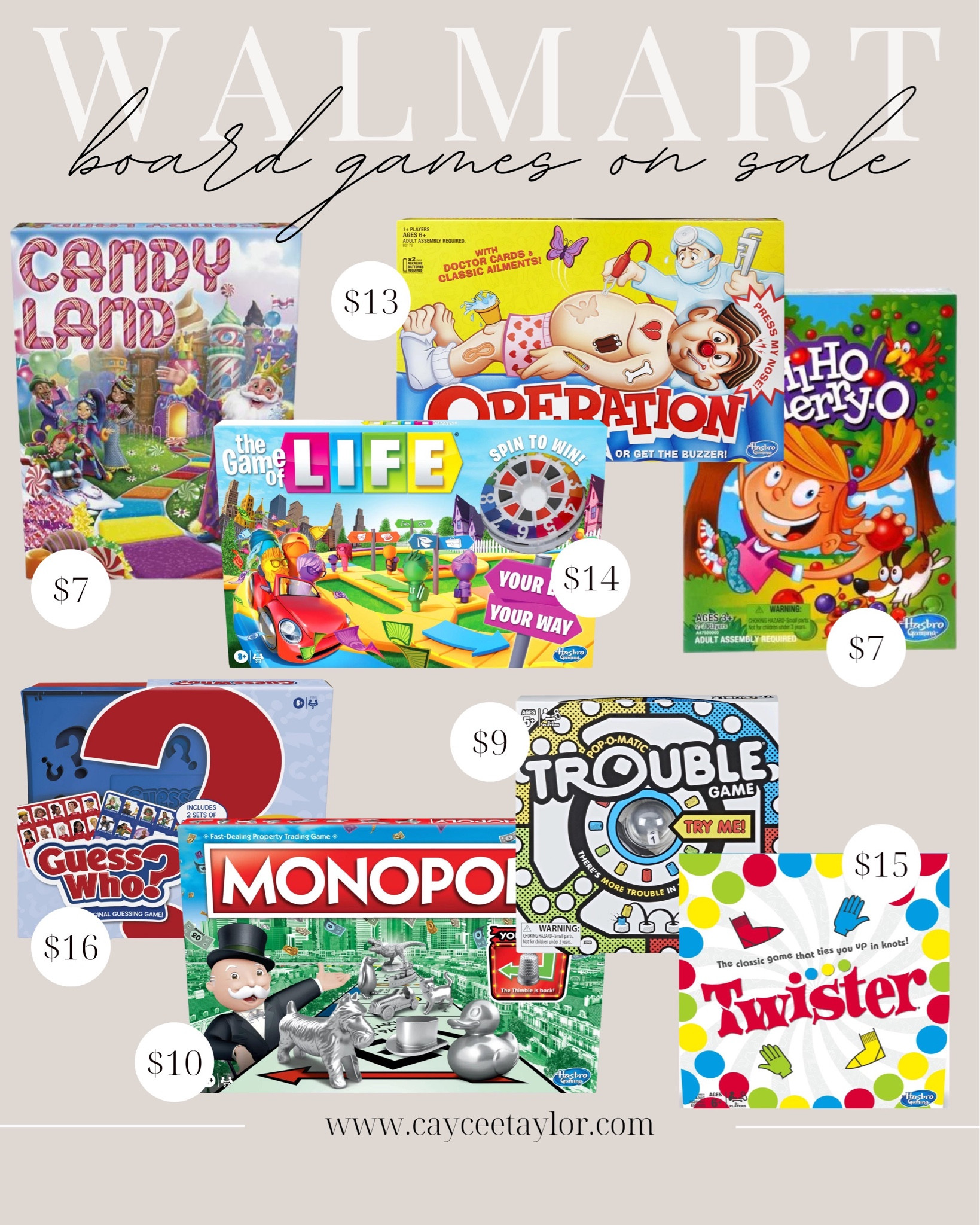 Walmart Board Games on Sale - Sale Alert - Games - Family Times - family Fun - Affordable 

#LTKGiftGuide #LTKHoliday #LTKsalealert