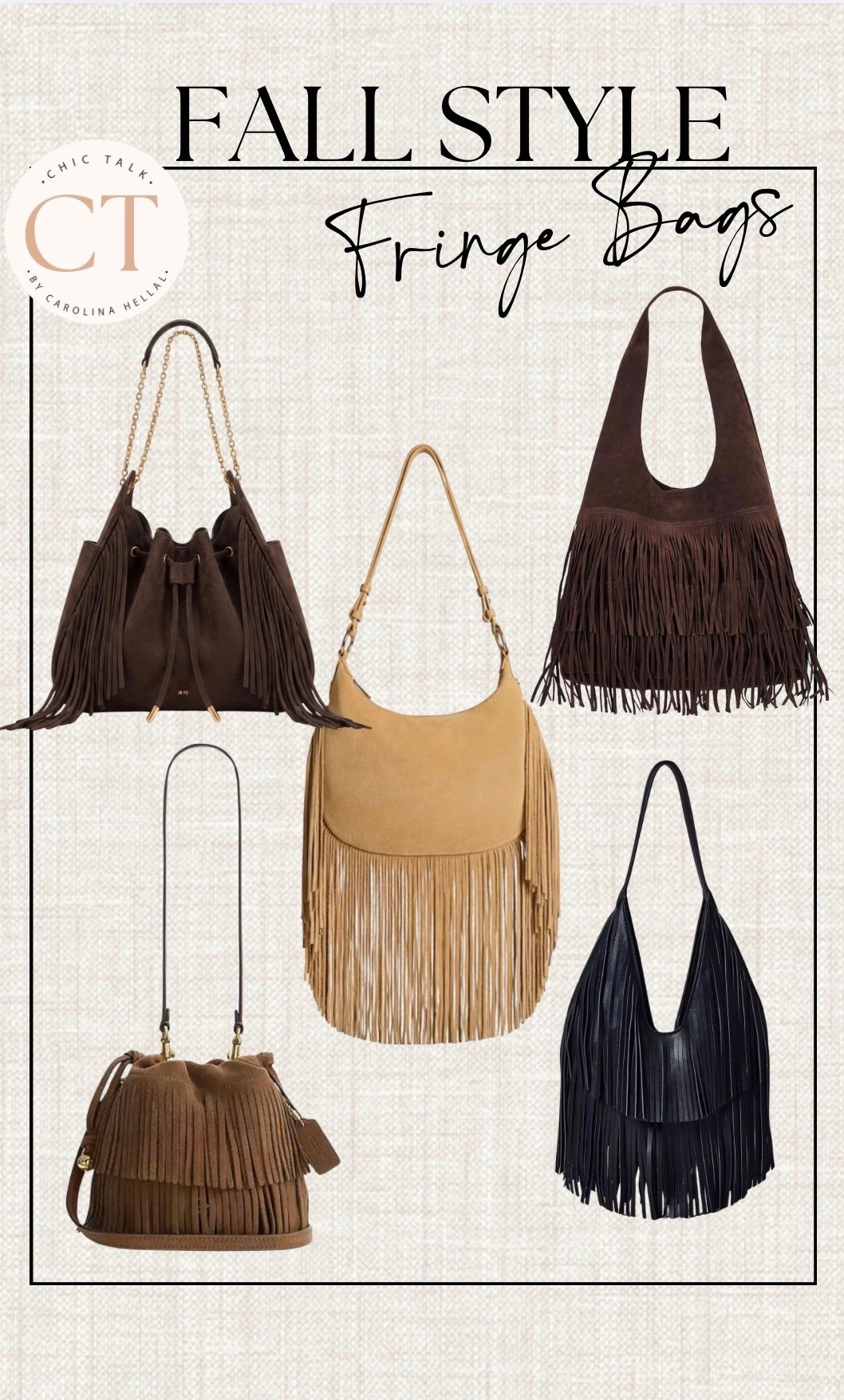 Fringe bags I’m currently obsessed with!!!

#LTKSeasonal #LTKootd #LTKU