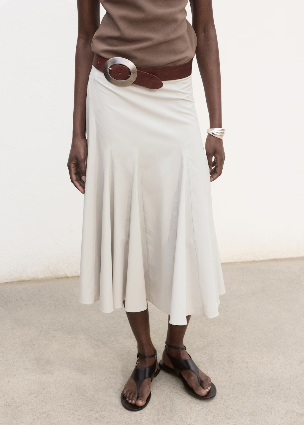 Pleated midi-skirt - Women | MANGO United Kingdom | MANGO (UK)