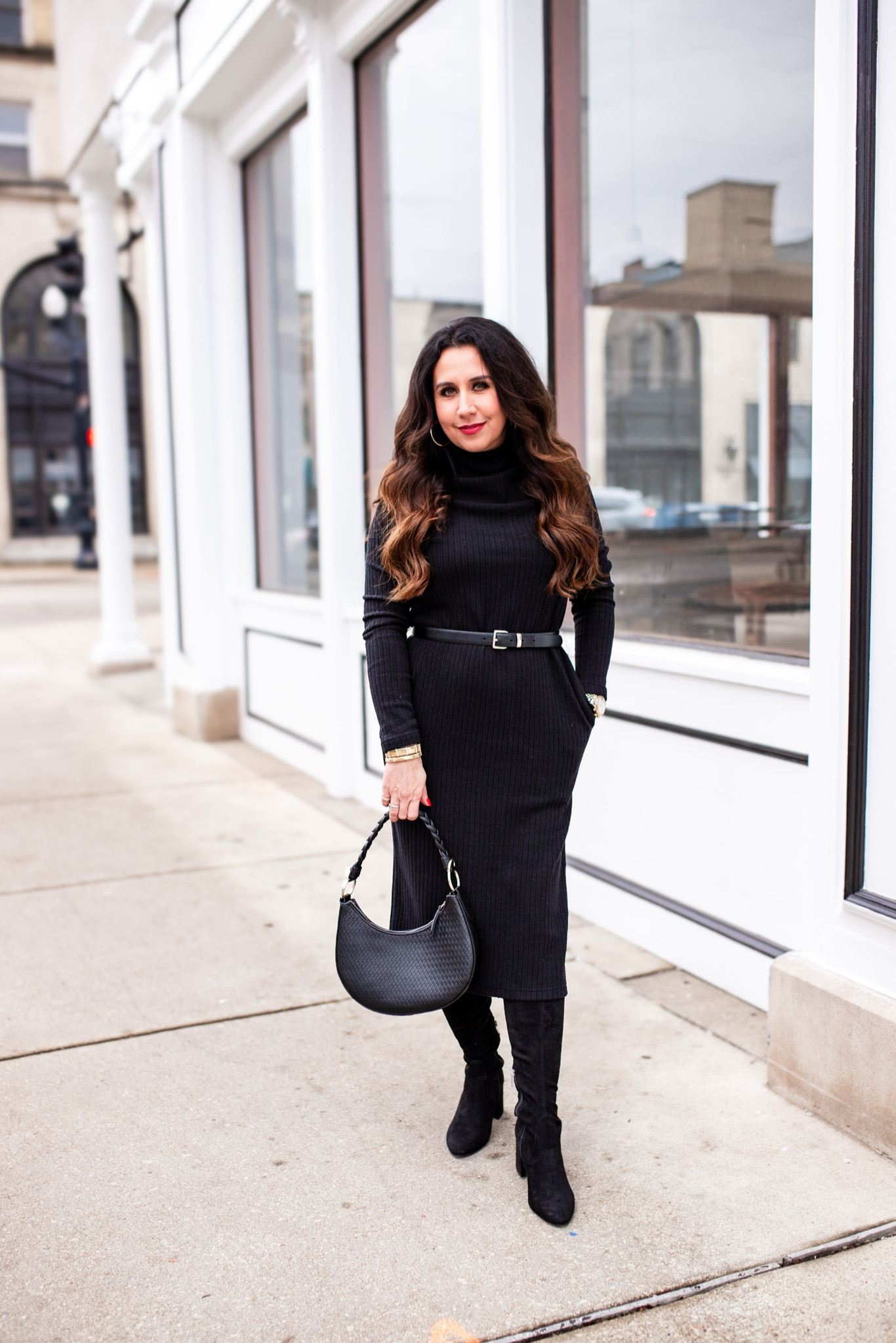 The most amazing black sweater dress! So good I bought it in two colors! From Clara Sunwoo NYC use code CoalfieldFancy to save 10% off. I’m So good I bought it in two colors! 
Caulfield fancy is wearing size extra small . 
Similar styles linked under $50. 

#LTKHoliday #LTKover40 #LTKfindsunder50