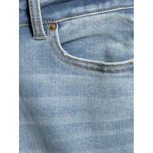 Time and Tru Women’s Mid Rise Straight Jean | Walmart (US)