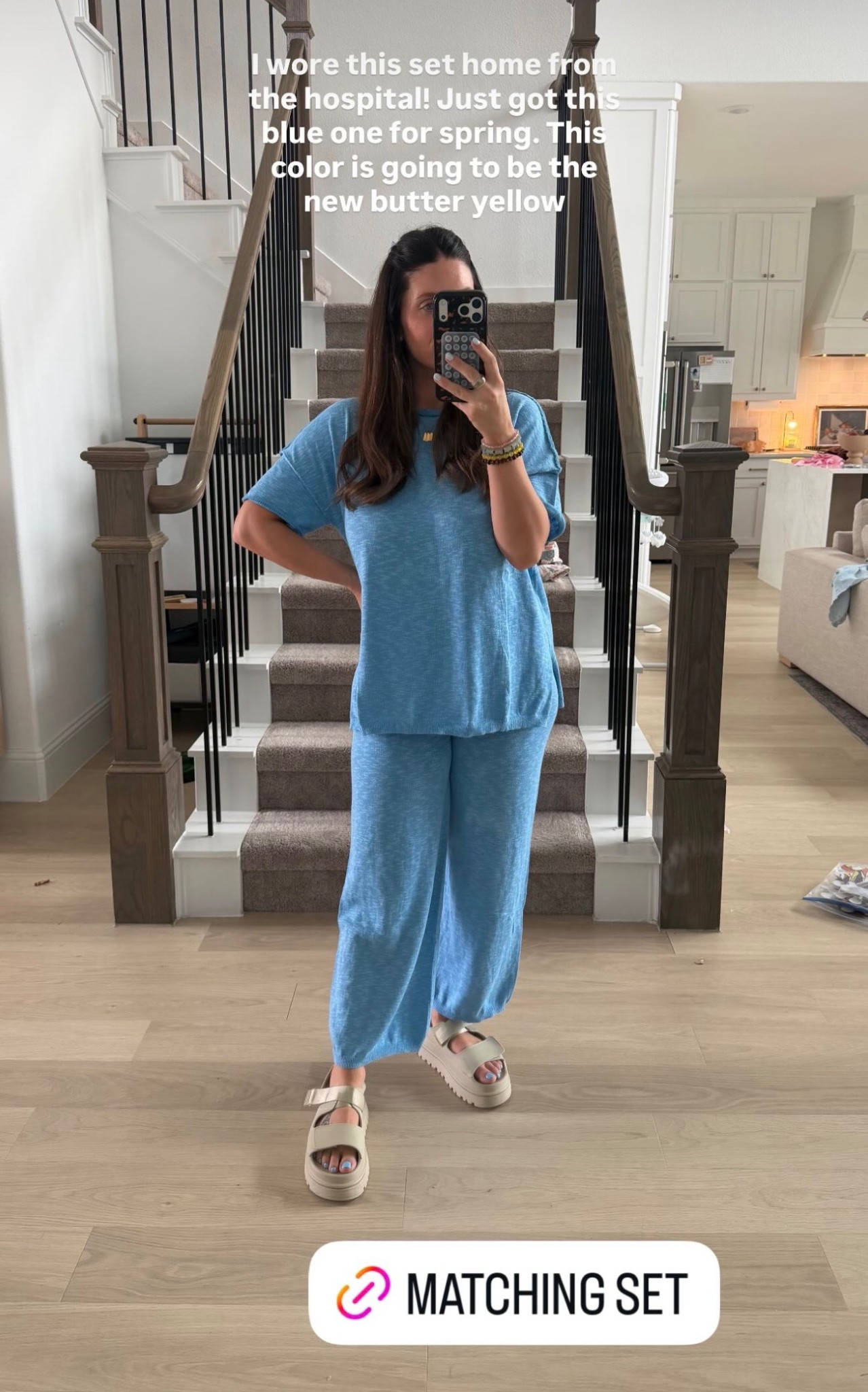 Matching set 

#LTKmomlife #LTKgrwm #LTKootd