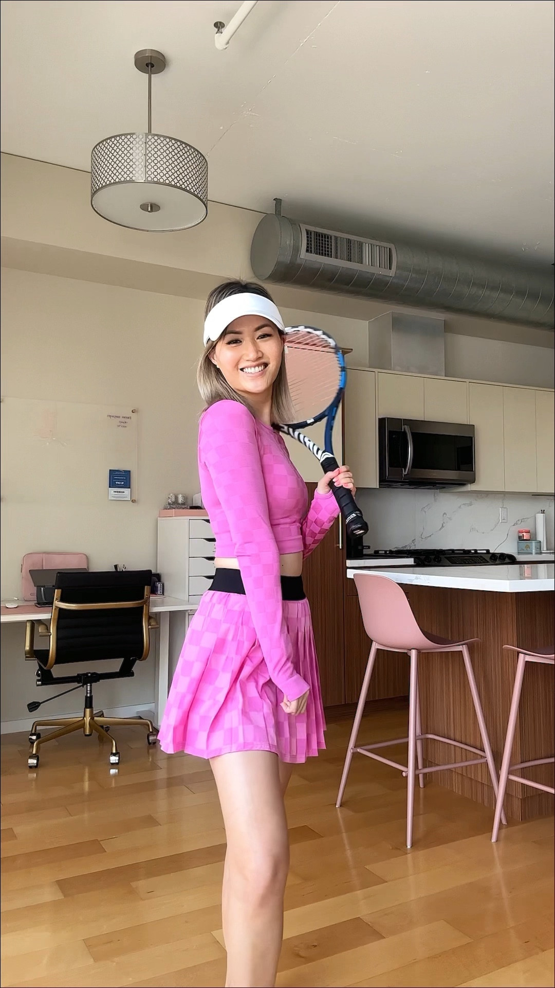 Target workout outfit idea OOTD

Target fashion finds, affordable fashion, casual style, matching set, athleisure, tennis skirt, tennis outfit, tennis dress, summer, GRWM, get ready with me, gym

#LTKfit #LTKstyletip #LTKunder50