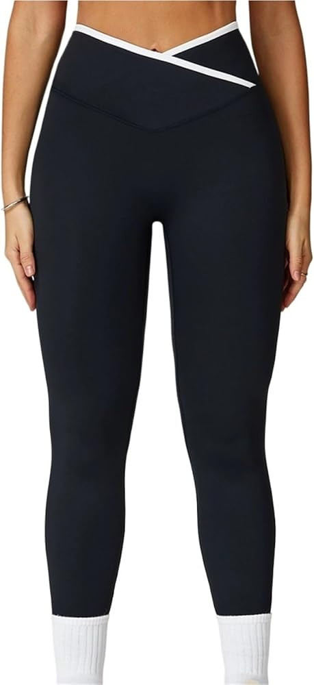 High Waisted Yoga Leggings Women's Fitness Pants Gym Clothing Running Cycling Workout | Amazon (US)