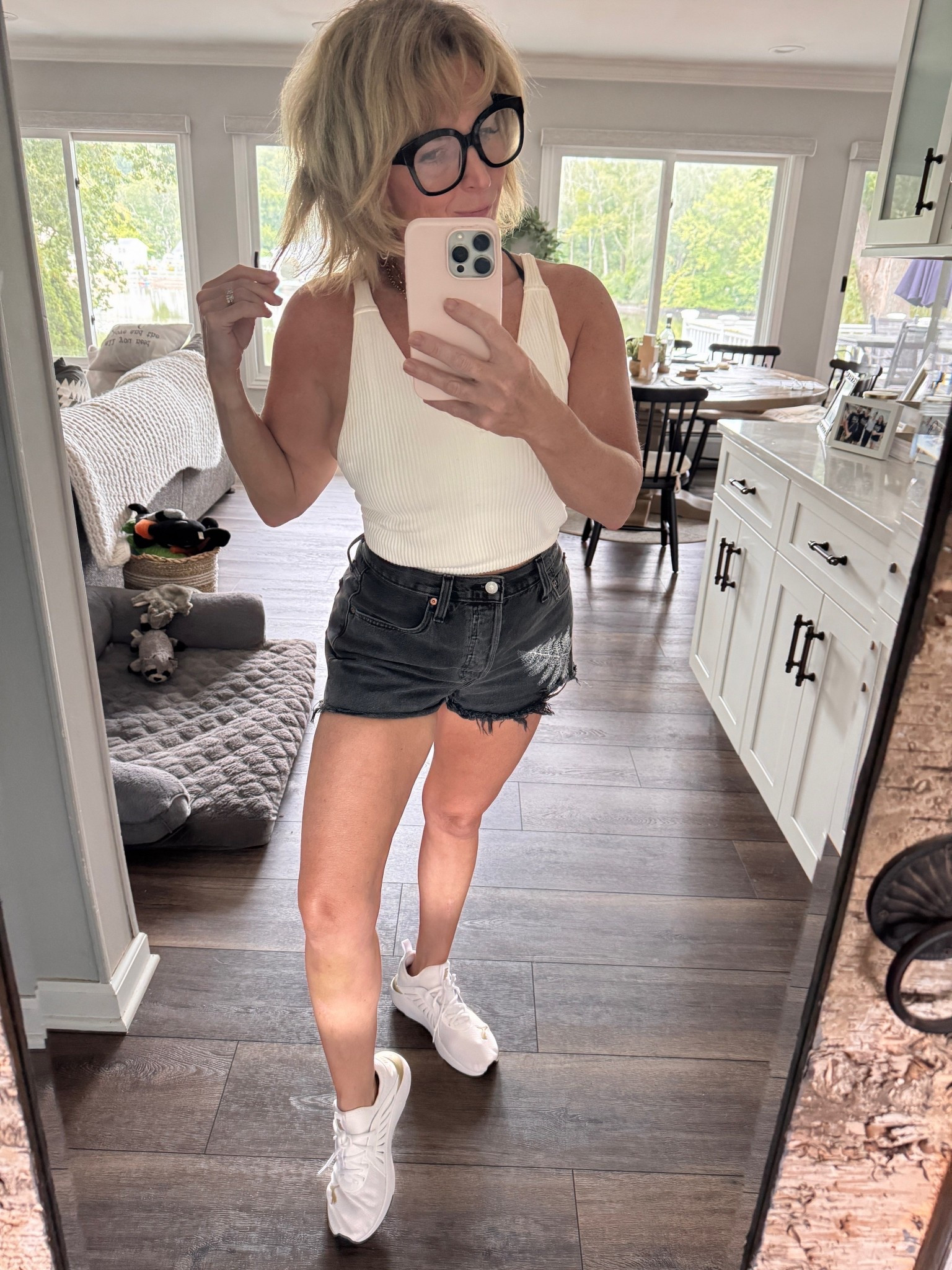 Moving son back into college fit! 
Shirt-Medium
Shorts - 27
Shoes-7.5 

#LTKSeasonal #LTKFindsUnder100