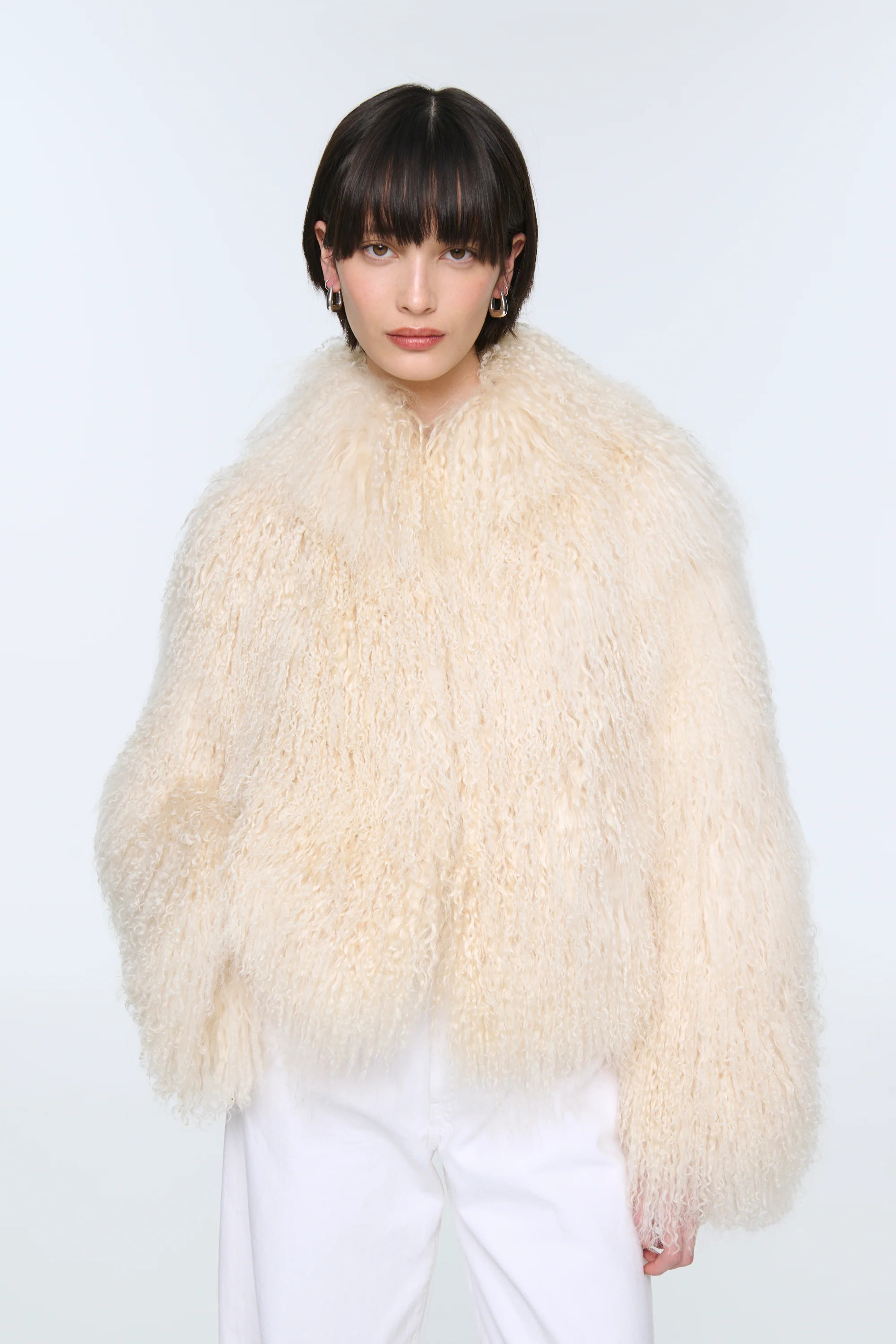 Rochelle Shearling Coat | DUCIE