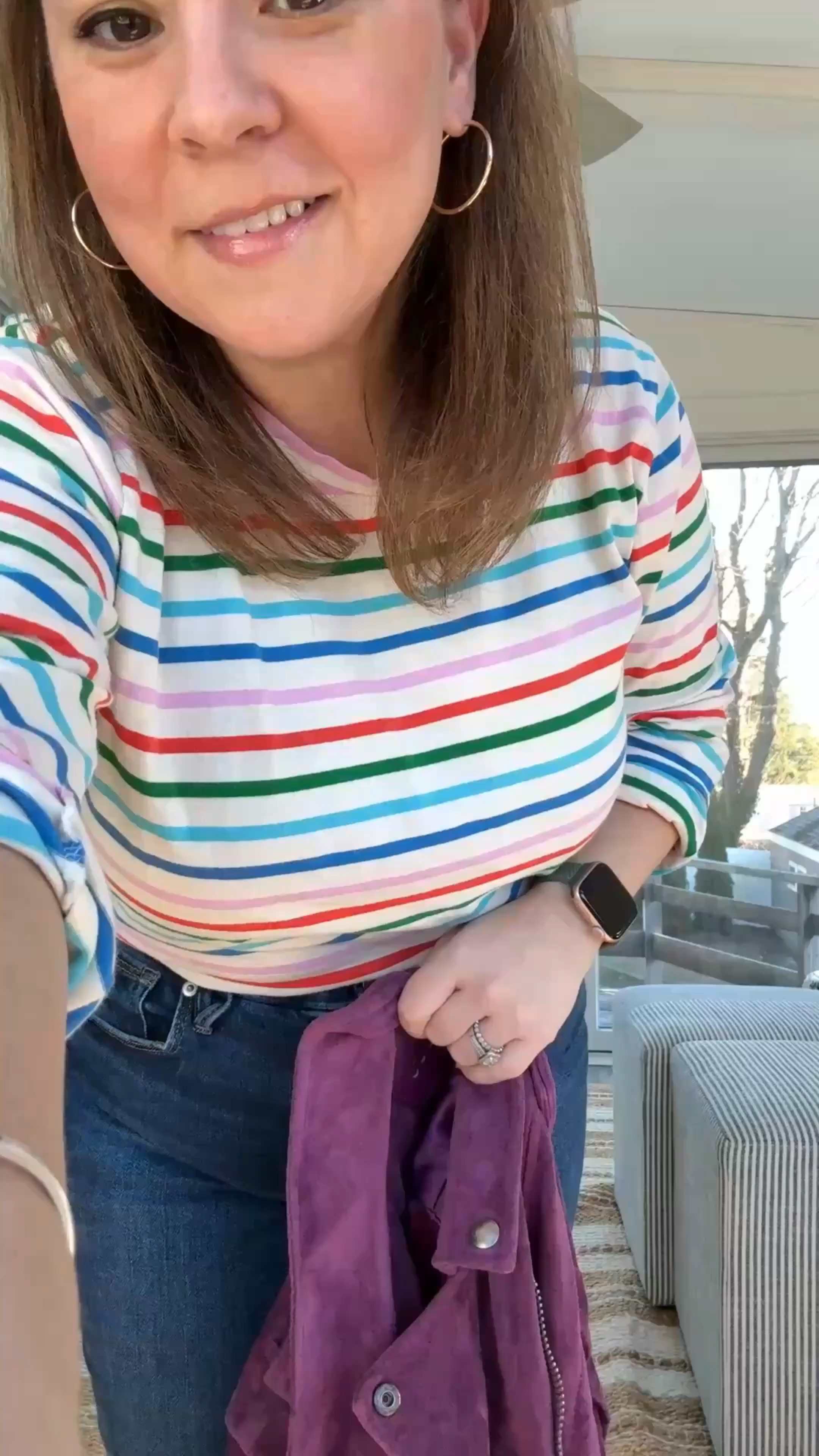 January OOTD challenge:
Day 14
These @goodamerican flare jeans are a staple this winter, paired with one of my @kule striped shirts,  a suede plum moto jacket, and super comfortable @dolcevita wedge booties 



#LTKOver40 #LTKSeasonal #LTKMidsize