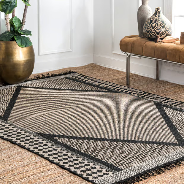 Gray Modern Minimalist Area Rug | Rugs USA