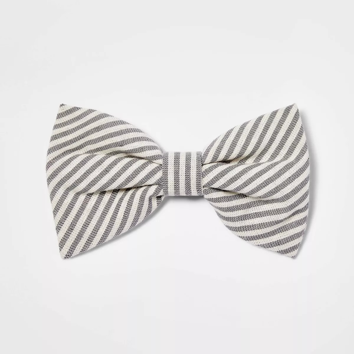 Stripe Dog Bowtie - Gray - Boots & Barkley™ | Target