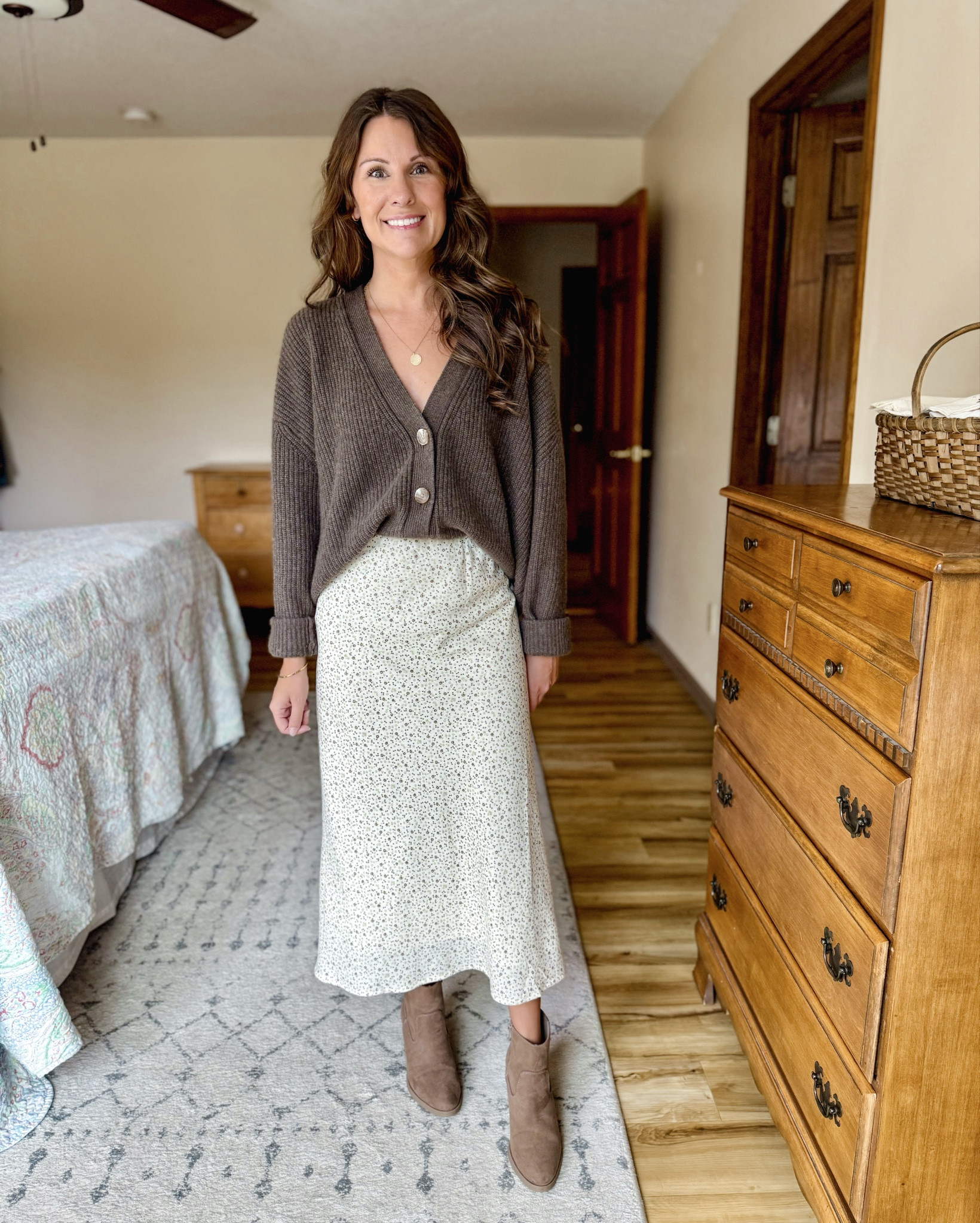 Called to Surf family photos outfits:

Outfit 1: Wearing size small in my cardigan and xs in my skirt. My boots are last year’s version, but I linked this year’s version. 

Outfit 2: Wearing size xs in my dress. My cowboy boots are thrifted, so I also linked similar. 

Outfit 3: Wearing size xs in my dress and size 37 in my boots. 


#LTKFindsUnder100 #LTKPetite #LTKSeasonal