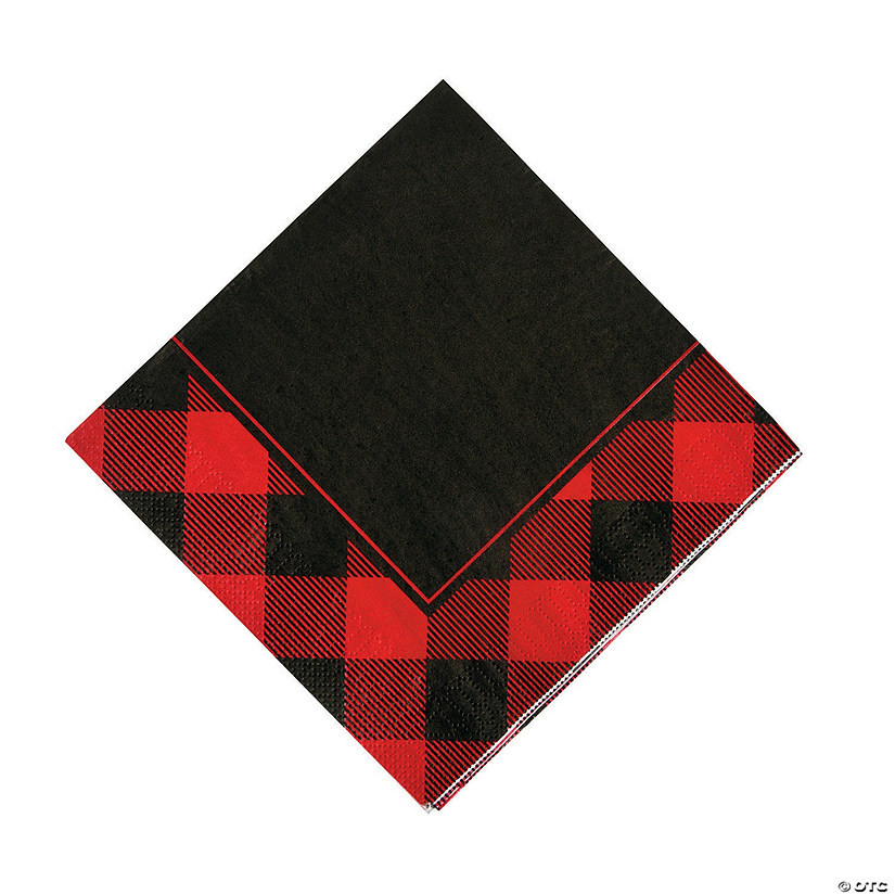 Buffalo Plaid Luncheon Napkins - 16 Pc. | Oriental Trading Company