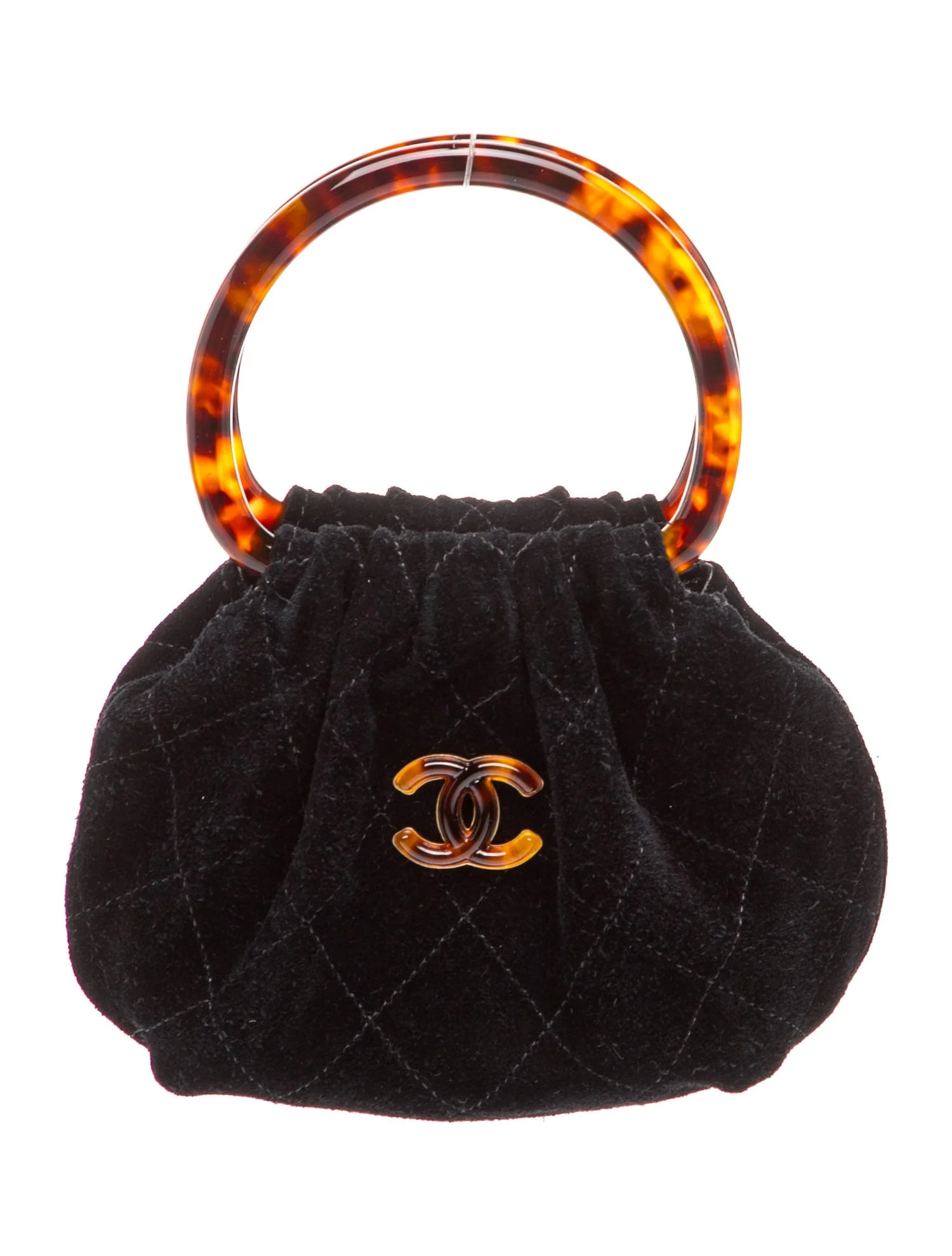 Chanel 2026 Suede Mini Pouch - Black Mini Bags, Handbags - CHA1412356 | The RealReal | The RealReal