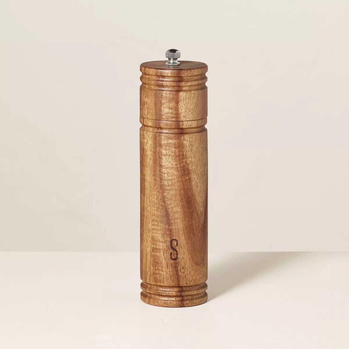 Wood Salt Grinder 7.5" Brown - Hearth & Hand™ with Magnolia | Target